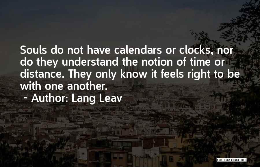 Calendars Quotes By Lang Leav
