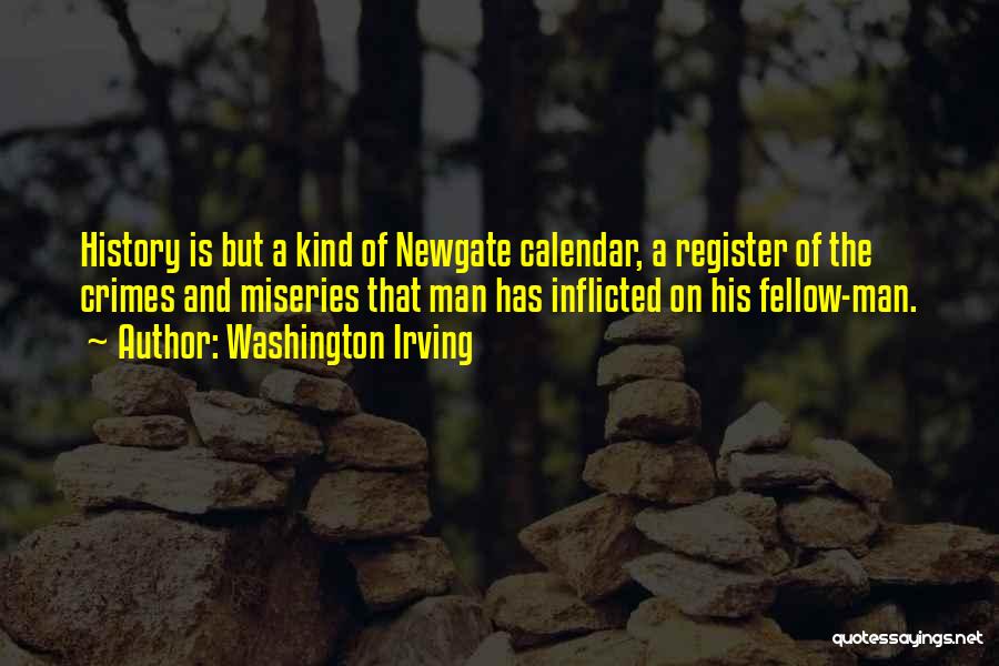 Calendars Quotes By Washington Irving