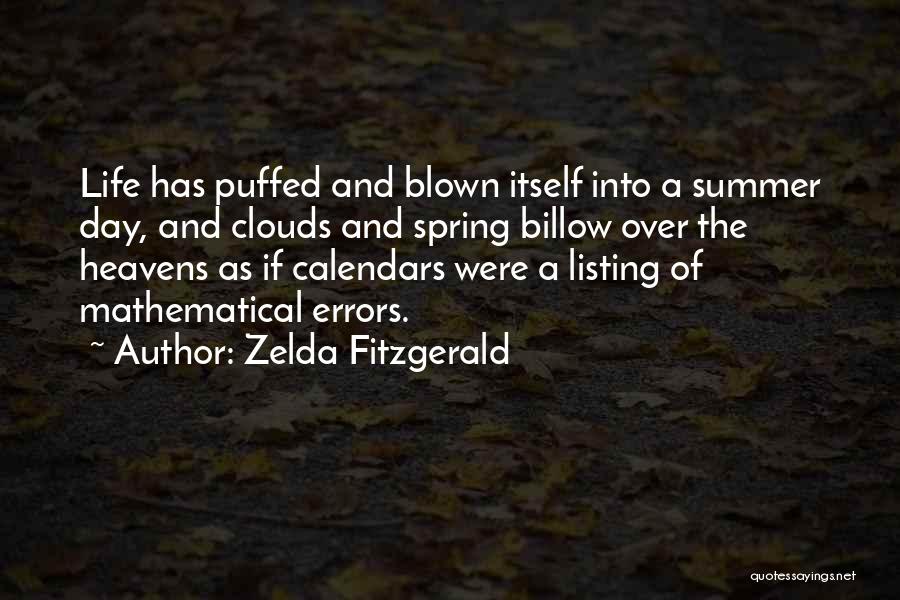 Calendars Quotes By Zelda Fitzgerald