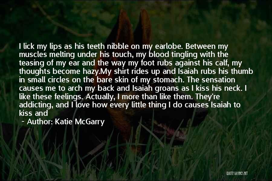 Calf Muscles Quotes By Katie McGarry