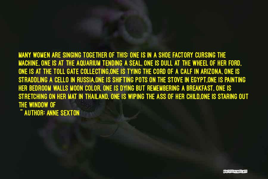 Calf Quotes By Anne Sexton