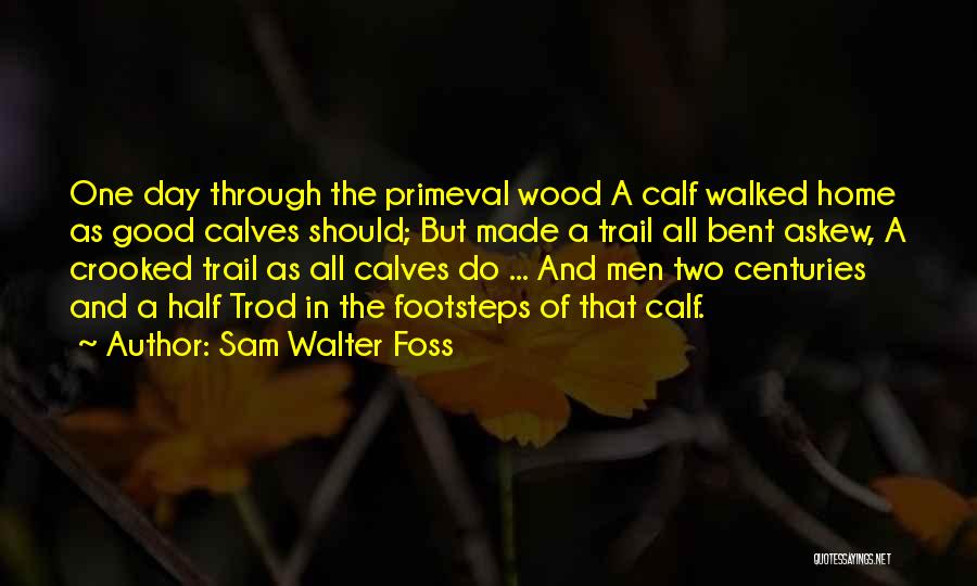 Calf Quotes By Sam Walter Foss