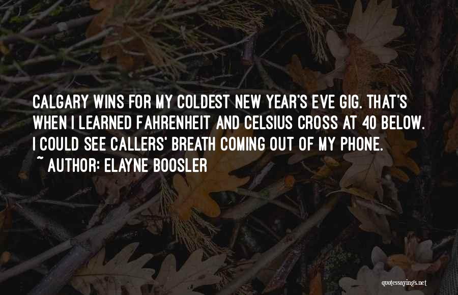 Calgary Quotes By Elayne Boosler