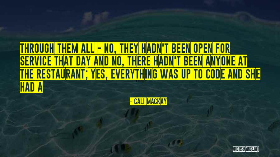 Cali MacKay Quotes 1345019