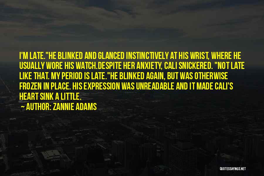 Cali Quotes By Zannie Adams