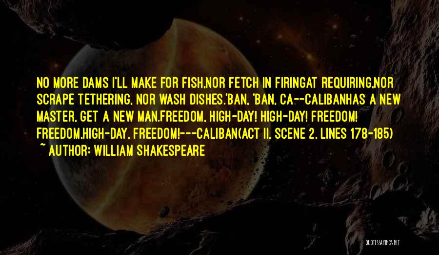 Caliban Quotes By William Shakespeare