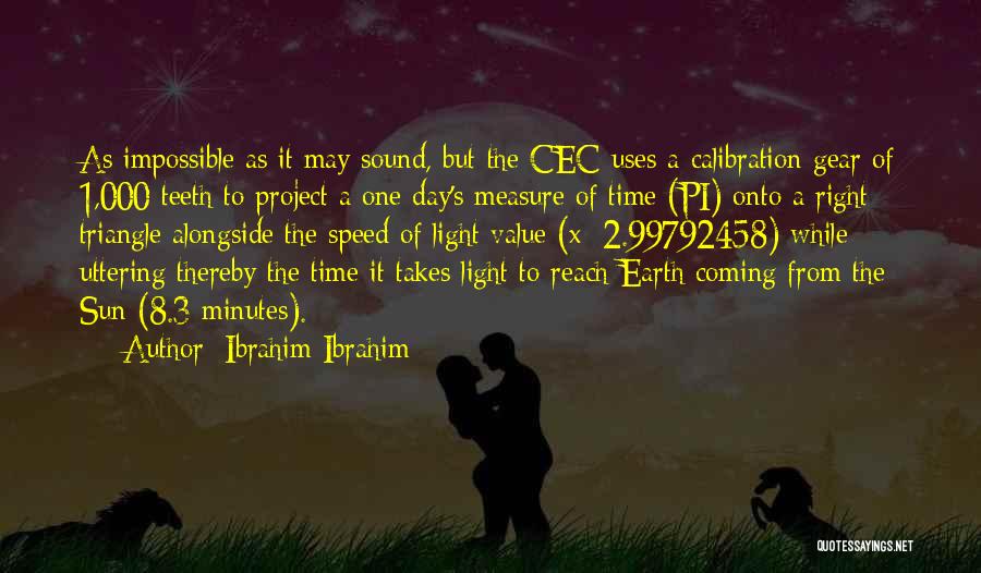 Calibration Quotes By Ibrahim Ibrahim