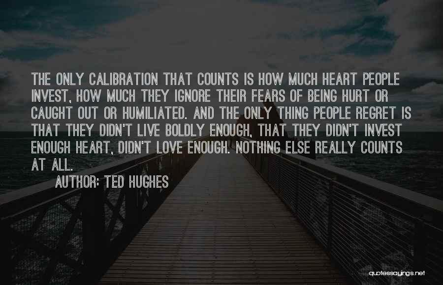 Calibration Quotes By Ted Hughes