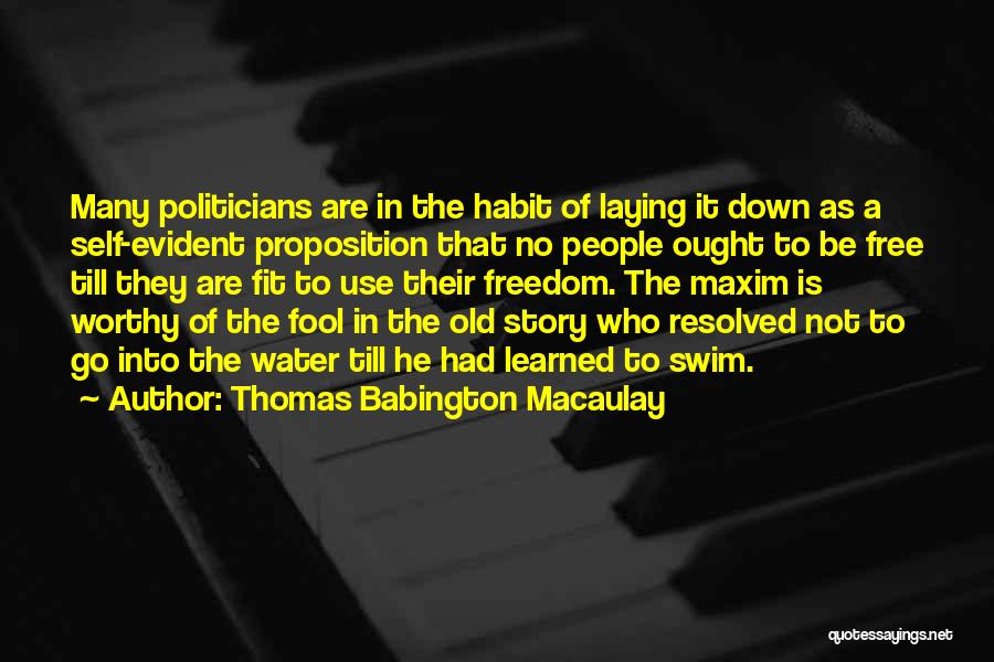 Calidad Beer Quotes By Thomas Babington Macaulay