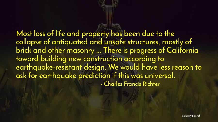California Earthquake Quotes By Charles Francis Richter California Earthquake Quotes By Charles Francis Richter