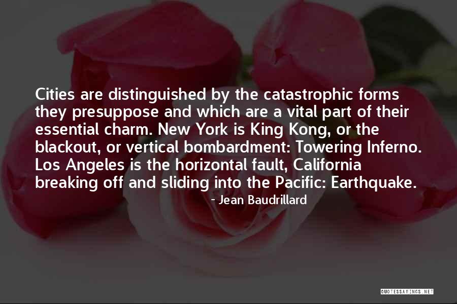 California Earthquake Quotes By Jean Baudrillard California Earthquake Quotes By Jean Baudrillard