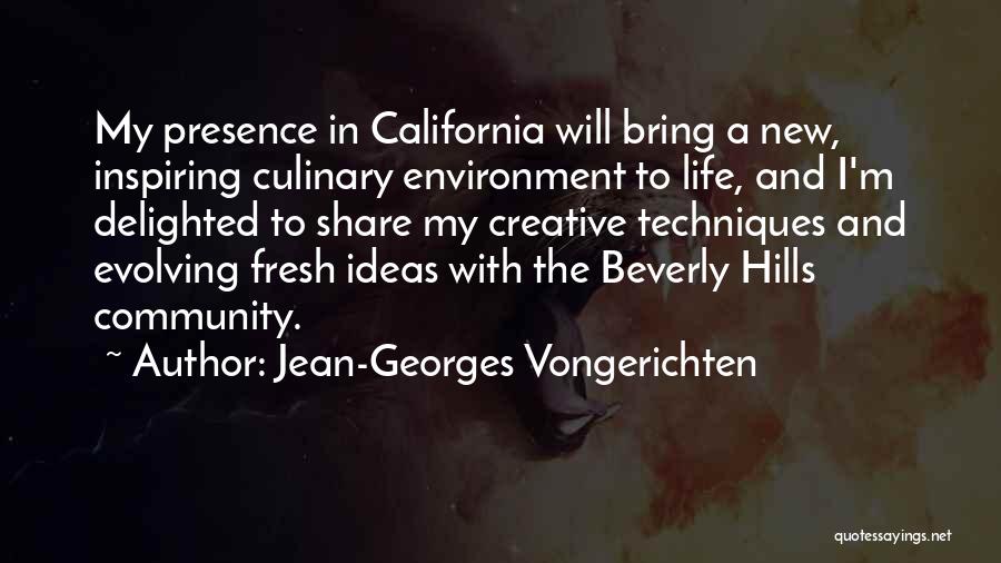 California Life Quotes By Jean-Georges Vongerichten