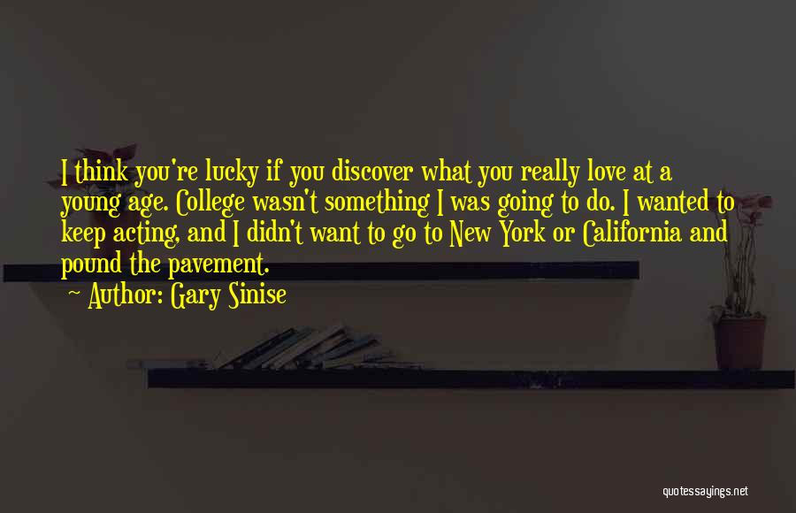 California Love Quotes By Gary Sinise