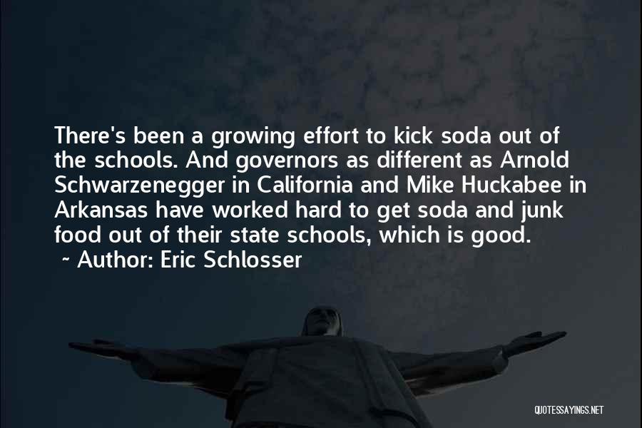 California State Quotes By Eric Schlosser