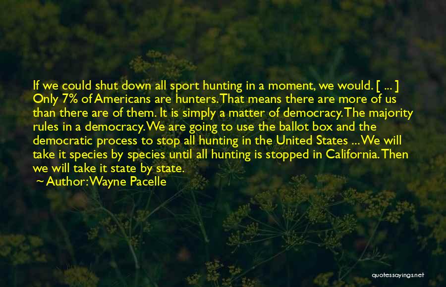 California State Quotes By Wayne Pacelle