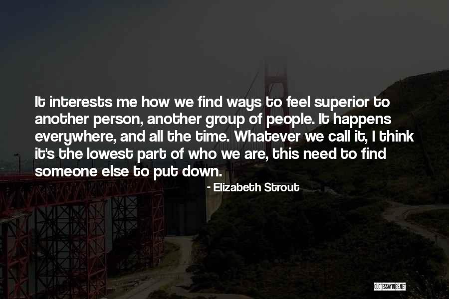 Call And Put Quotes By Elizabeth Strout