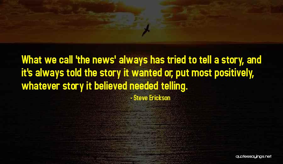 Call And Put Quotes By Steve Erickson