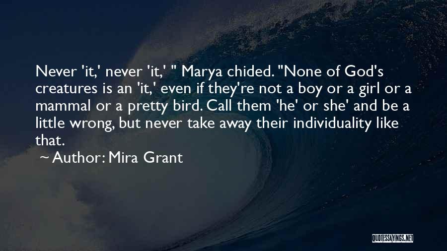 Call Boy Quotes By Mira Grant