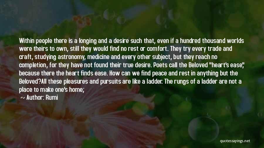 Call For Peace Quotes By Rumi