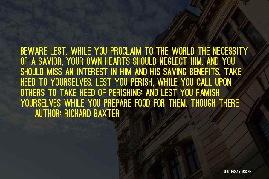 Call For Quotes By Richard Baxter