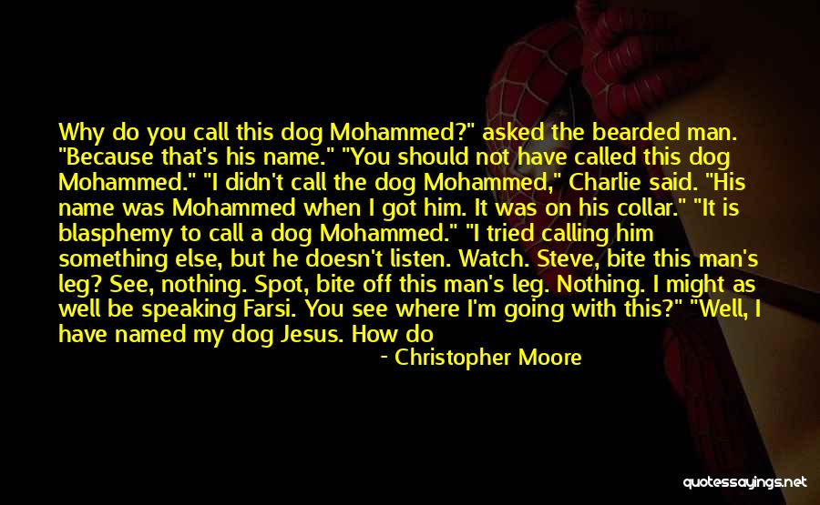 Call It How I See It Quotes By Christopher Moore