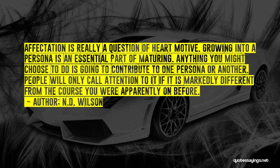 Call Of Action Quotes By N.D. Wilson