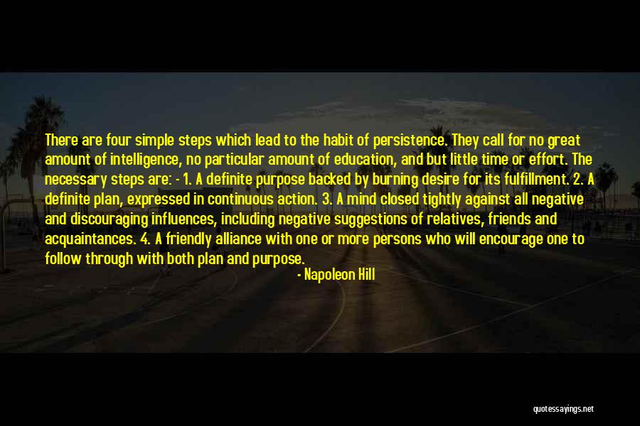 Call Of Action Quotes By Napoleon Hill