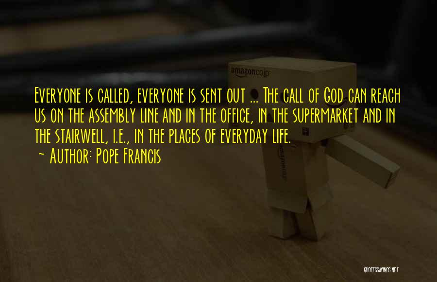 Call Of God Quotes By Pope Francis