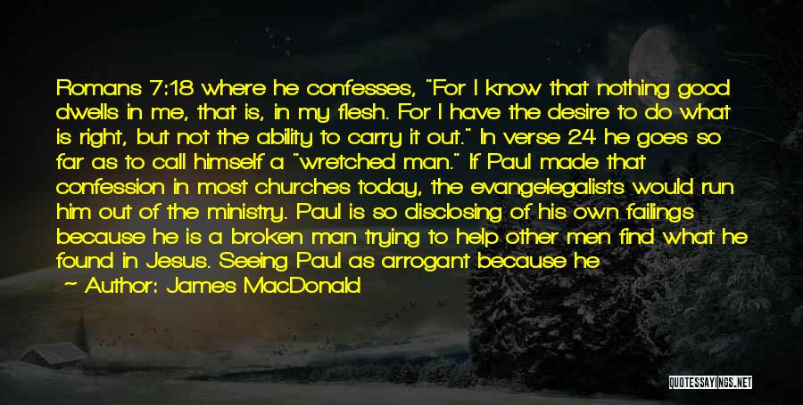 Call To Ministry Quotes By James MacDonald