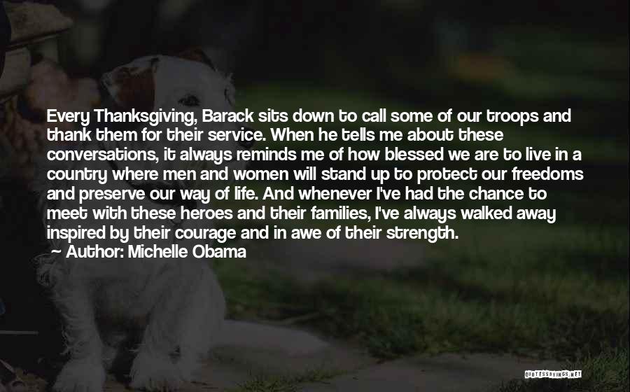 Call To Service Quotes By Michelle Obama