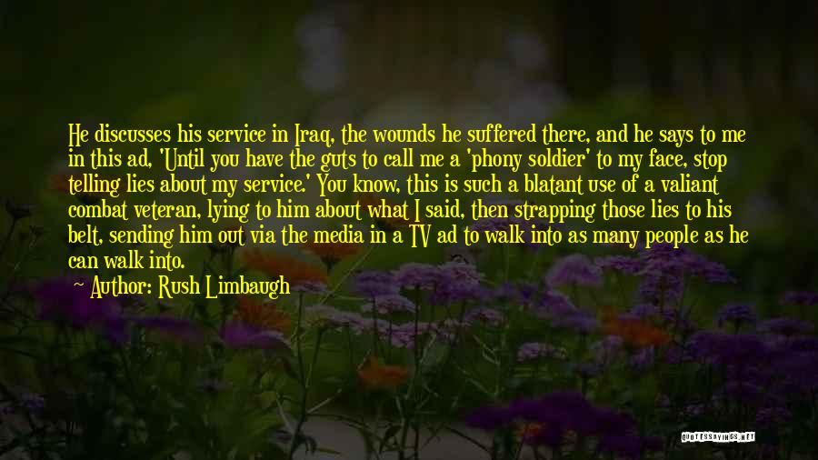 Call To Service Quotes By Rush Limbaugh