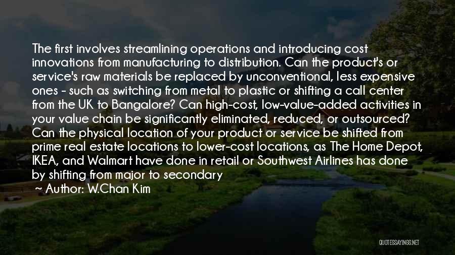 Call To Service Quotes By W.Chan Kim