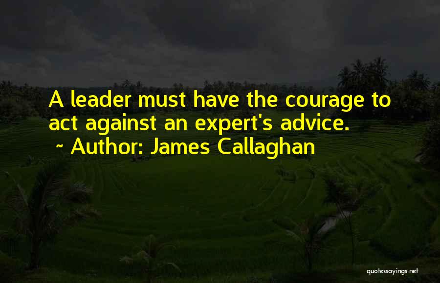 Callaghan Quotes By James Callaghan