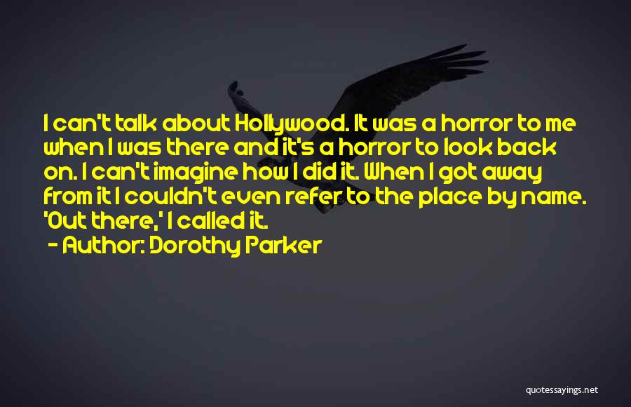 Called Names Quotes By Dorothy Parker
