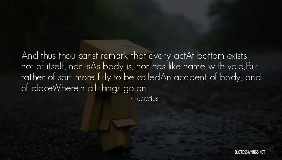 Called Names Quotes By Lucretius