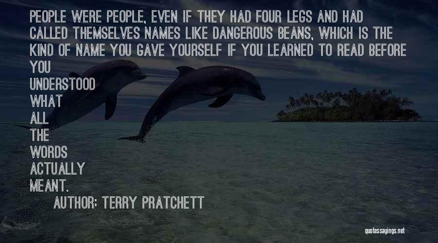 Called Names Quotes By Terry Pratchett