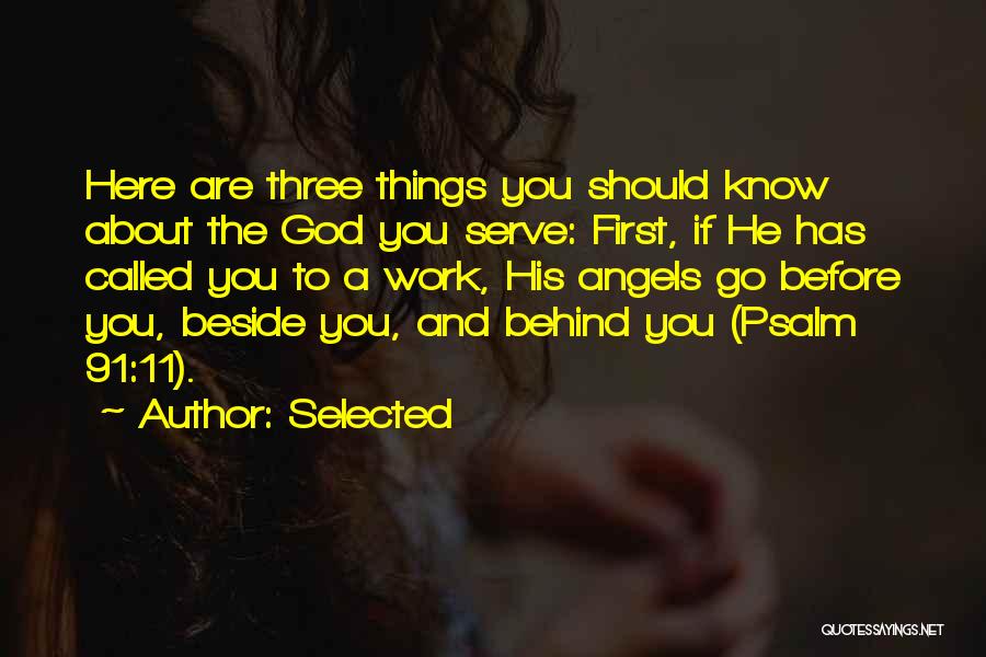 Called To Serve Quotes By Selected