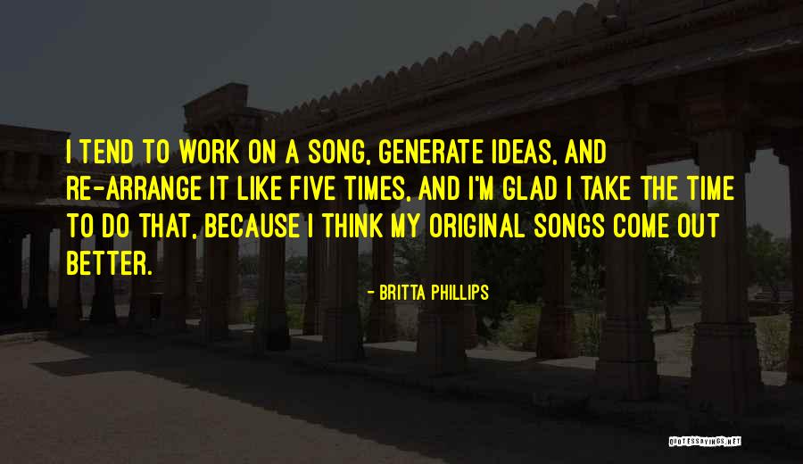 Calleen Jones Quotes By Britta Phillips Calleen Jones Quotes By Britta Phillips
