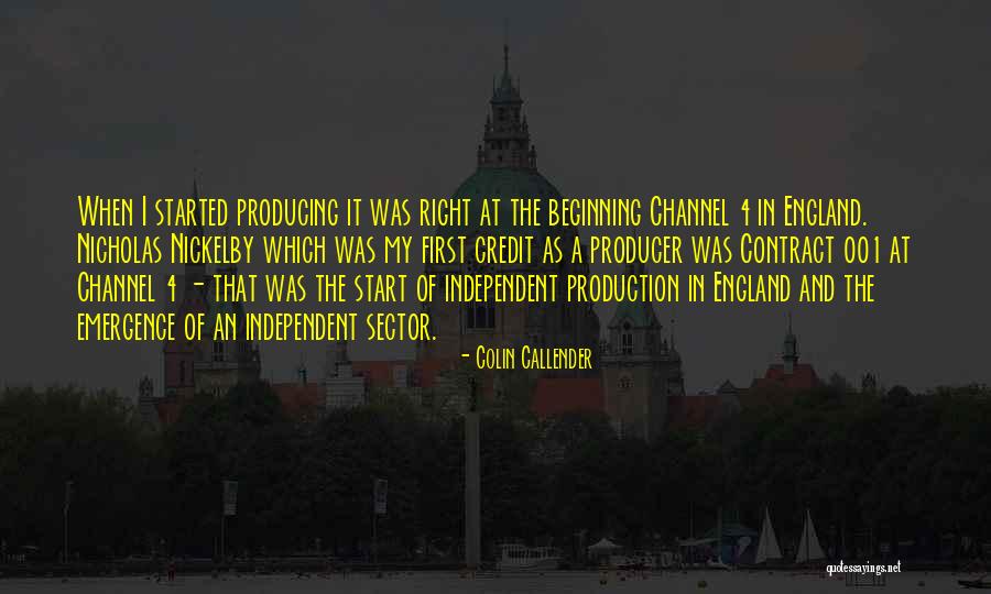 Callender Quotes By Colin Callender Callender Quotes By Colin Callender