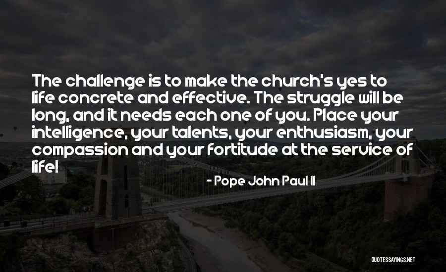 Callesen Diesel Quotes By Pope John Paul II