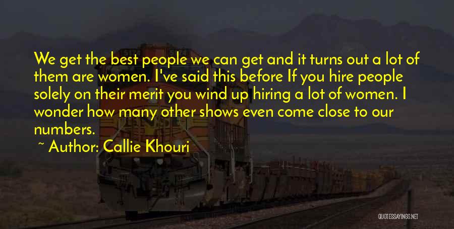 Callie Khouri Quotes 817958
