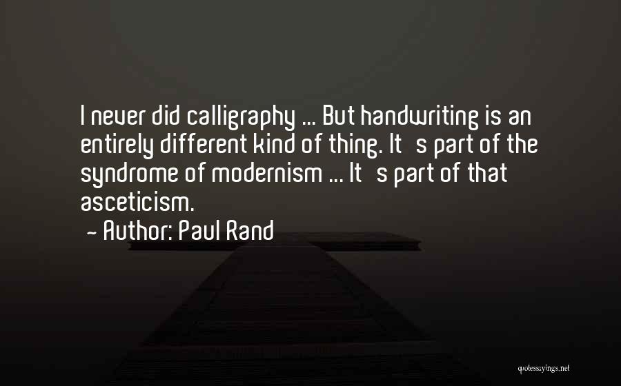 Calligraphy Quotes By Paul Rand