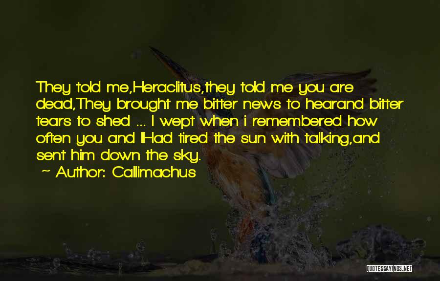 Callimachus Quotes 1319709