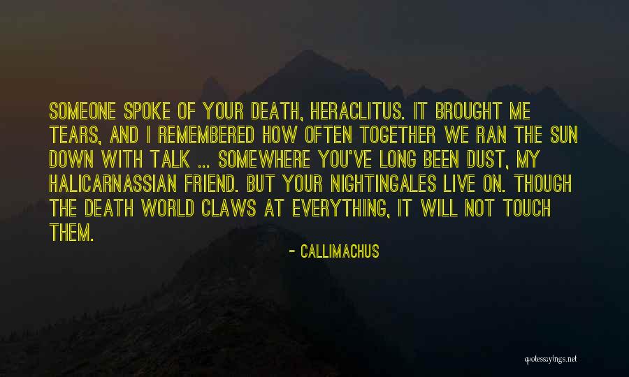 Callimachus Quotes 271225