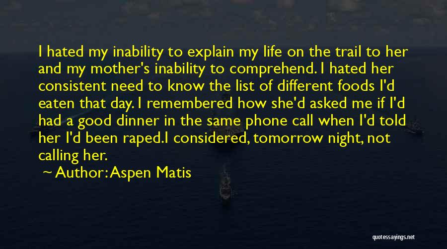 Calling On The Phone Quotes By Aspen Matis