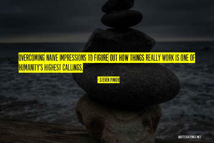 Calling Out Of Work Quotes By Steven Pinker Calling Out Of Work Quotes By Steven Pinker