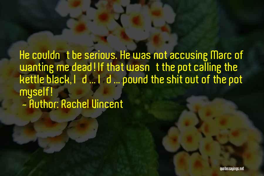 Calling The Kettle Black Quotes By Rachel Vincent