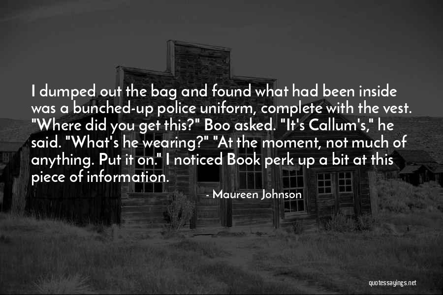 Callum Quotes By Maureen Johnson Callum Quotes By Maureen Johnson