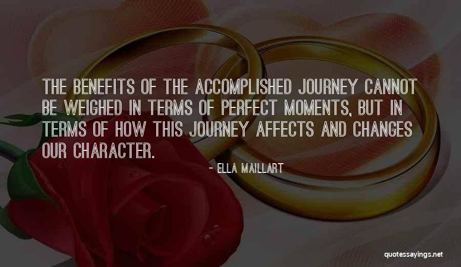 Calluses Gym Quotes By Ella Maillart Calluses Gym Quotes By Ella Maillart
