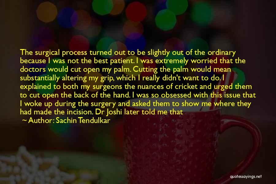 Calm Down And Carry On Quotes By Sachin Tendulkar
